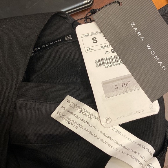 Zara Black Racerback Overall Mini Dress - Picture 6 of 6